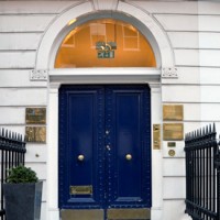 Harley Street Dermatology Clinic Door